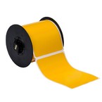 Винил для маркировки внутри/снаружи помещения B30-25-595-BLNKYL, жёлтый без надпечатки, 101,6 * 152,4 мм, в рулоне 175 шт. (BBP31/33/35/37)