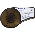 Трубка термоусадочная Brady m21-125-c-342 -yl,макс,мм, черный на желтом, 2.8, 6x2100 мм