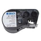 Лента самоклеящаяся для bmp41 / 51 / 53 Brady mc1-1000-422,печать в картридже bmp41 / 51 / 53, белый,черным, 25.4x7620 мм, 7.62 м, Полиэстер
