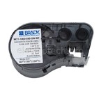 Самоклеящаяся лента Brady MC1-1000-595-GN-WT, универсальный винил, печать белая на зелёном, 25,4 мм * 7,62 м, в картридже 7,62 м (BMP41/51/53)