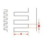 Вставки жесткие для контейнеров Brady bm71d-2-7696-yl durasleeve, желтые, 12x4.4 мм, 2500 шт