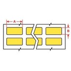 Полиимид высокотемпературный Brady dat-73-472-10,в упаковке, 31.75x9.53 мм, Полиимид, 10080 шт