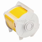 Лента виниловая для globalmark Brady, желтая, 76x30000 мм, b-595 / B-595 76 мм.