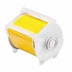Лента перемещаемая для globalmark Brady globalmark multicolor, желтая, 100x30000 мм, b-581