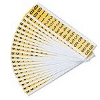 Лента отражающая для globalmark Brady, желтая, 57x15000 мм, Рулон