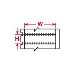 Этикетки Brady WMS-411-319 / 25,4x19,05мм
