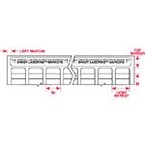 Этикетки Brady LAT-31-747W-1 / 50,8x22,86мм, B-747