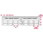 Этикетки Brady LAT-32-747W-1 / 76,2x22,86мм, B-747
