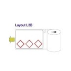 Бумага MiniMark, 55 x 85 мм, 400 этикеток в рулоне