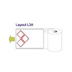 Бумага MiniMark, 75 x 110 мм, 300 этикеток в рулоне