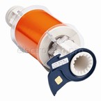 Лента Brady, высококачественный полиэстер, оранжевый, 100 мм * 15 м (BBP85/Powermark)