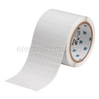 Этикетки Brady THT-38-718-10, 9,53 × 9,53 мм, 10000 шт. в рулоне