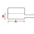 Этикетки Brady BPT-105U-7596-5-YL