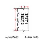 Этикетки Brady PTL-101-432