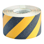 Лента антискольжения Brady Anti-Skid, черно-желтая, 100 мм × 18 м, 1 рулон