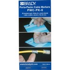 Маркеры кабельные Brady pwc-pk-6