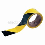 Лента маркировочная напольная Brady прочная для разметки,черно- 1, желтая, 50x16500 мм, b-950, Самоклеющийся, Винил, Рулон