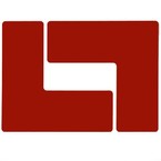 Обозначение угла Brady, форма L, 203,2 × 76,2 мм, материал B-514, красный, 20 шт. в упаковке