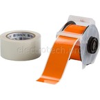 Лента для печати на принтере для globalmark Brady globalmark, ламинат в-634 для покрытия сверху, оранжевая,прозрачная, 57.2x30000 мм, b-483