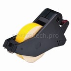 Система LabelizerPlus/VersaPrinter, материал B-595, 29 мм, черный-желтый, в рулоне 27 м, 2 шт.