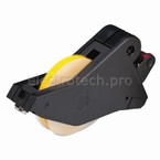 Система LabelizerPlus/VersaPrinter, материал B-595, 13 мм, черный-желтый, в рулоне 27 м, 2 шт.