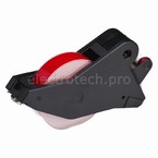 Система LabelizerPlus/VersaPrinter, материал B-595, 29 мм, белый-красный, в рулоне 27 м, 2 шт.