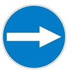 Знак безопасности предписывающий надевайте защитную шапочку Brady 100 мм, b-7541, Ламинация, pic 269, Полиэстер, 250 шт