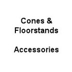 Стойка опорная c заполняемым основанием Brady высота 90 см,в упаковке, красная, 1,6 кг, 4 шт