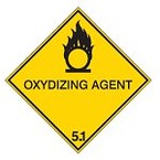 Знак маркировки грузов легковоспламеняющиеся жидкости Brady adr 3, 297x297 мм, b-7541, Ламинация, Полиэстер, 1 шт