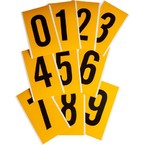Цифры на карте Brady цифр 25 карт,1 этикетка,материал в-946, Комплект