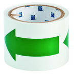 Стрелки светящиеся полиэстер Brady в темноте в виде стрелочек, 75x4500 мм, b-324, Полиэстер, Рулон