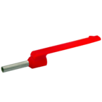 Изолированный втулочный наконечник Klauke 3698, 0,5 мм² L8 с планкой для идентификаторов