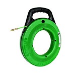 УЗК Greenlee 52041741 MagnumPro — Пластиковый барабан со стальной лентой для протяжки кабеля, 38 м, сечение 3,0 × 1,5 мм