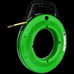 УЗК Greenlee 52041746 MagnumPro — Пластиковый барабан с лентой из нержавеющей стали для протяжки кабеля, 30 м, сечение 3,0 × 1,5 мм