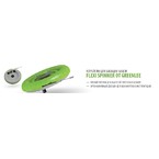 УЗК Greenlee 52055390 FLEXI SPINNER, витой пруток из полиэстера в ударопрочном корпусе, 25 м, диаметр 4,5 мм