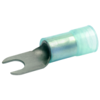 Кольцевой луженый наконечник из листовой меди Klauke 653C6, 16 мм² под болт М6, красный