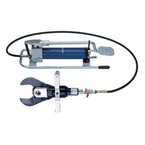 Отсекающая гидравлическая голова Klauke AS65FHP с ножным насосом для резки кабеля диаметром до 65 мм