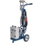 Гидравлическая пресс-голова Klauke HK252EL380 250 кН с эл. гидравлической насосной станцией, 700 бар, 380В, на тележке 