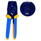 Пресс-клещи с храповым механизмом Klauke K582 для контактных зажимов типа FASTON, конт. 4,8 мм, сечение 0,5–2,5 мм²