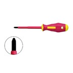 Крестовая отвертка Klauke KL120PZ1IS с изолированной рукояткой