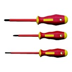 Набор Klauke KL391IS из 3-х отверток с изолированной рукояткой PH1/PH2/3,5