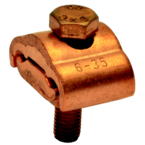 Параллельный медный болтовой зажим Klauke SAK10 для жил сечением 4–16 мм² с 1 болтом