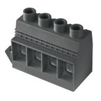 Клемма печатной платы LXXX 15.00 01 90FL 4.5SN BK BX