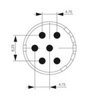 Концентратор сигналов SAI M23 BE 6 F