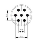 Концентратор сигналов SAI M23 SE 7 17MM