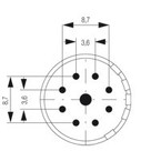 Концентратор сигналов SAI M23 BE 9 F