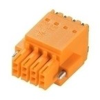 Штекерный соединитель печатной платы B2CF 3.50 28 180F SN BK BX