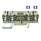 Проходная клемма пружинная ZDU/2.5/2X2AN/BL