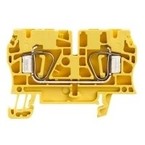Проходная клемма пружинная ZDU/4/GE