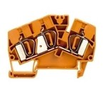 Проходная клемма пружинная ZDU/6/2/3AN/OR